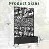 Modern Art Style Outdoor Planting Box Trellis - 3 of 4