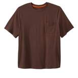 Boulder Creek by KingSize Men's Big & Tall  Heavyweight Crewneck Pocket T-Shirt - Big