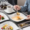 vancasso 30 Pieces Marble Grey Dinnerware Set, Service For 6 Person, Porcelain Dinnerware, Dinner Plate, Dessert Plate, Soup Plate, Cup And Saucer Set - 4 of 4