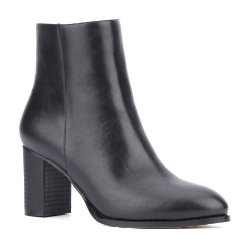 New York & Company Women's Jadyn Ankle Boots - 7.5, Black : Target