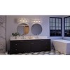 Urban Ambiance Luxury Coastal Bath Light 8.25''H x 24''W,  Brushed Nickel Finish,  Kempsey Collection, UHP4072 - 2 of 4
