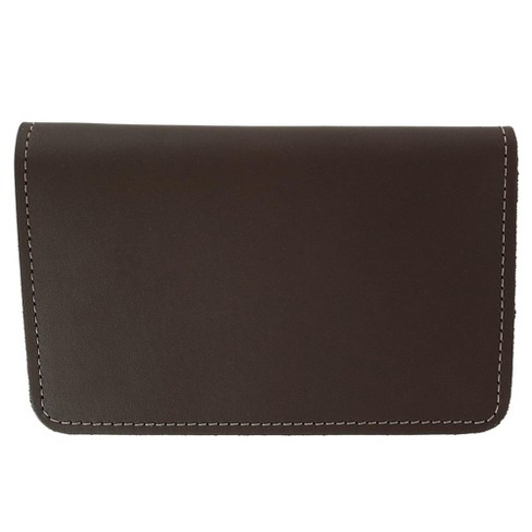 Leather Top Stub Checkbook Cover