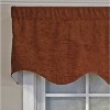 RLF Home 3" Rod Pocket High Quality Fabric Vintage Regal Valance for Windows 50" x 17" Watermelon - 4 of 4