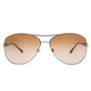 Burberry BE3080 114513 Unisex Aviator Sunglasses Light Gold 59mm - 2 of 3