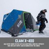 CLAM Portable Pop Up Ice Fishing Thermal Hub Shelter Tent - 4 of 4