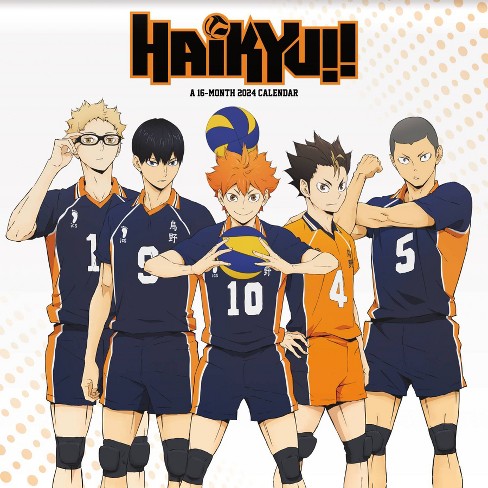 Trends International 2024 Haikyu!! Wall Calendar 