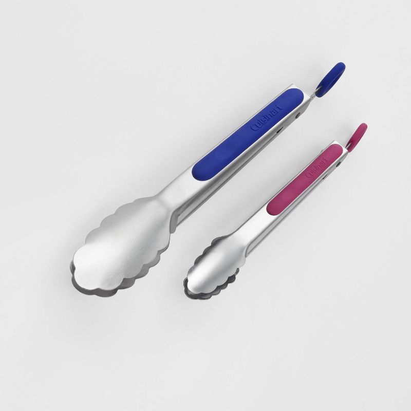 Cuisinart 2pc Stainless Steel Tong Set Jewel Tone, 1 of 7