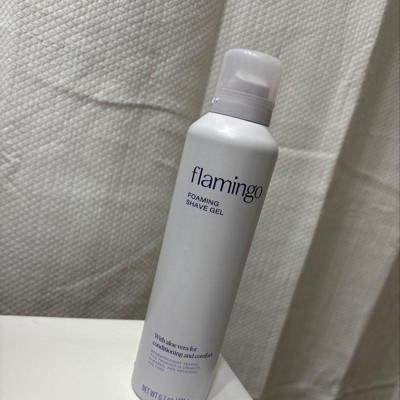 Flamingo Foaming Shave Gel With Aloe Vera - 6.7oz : Target