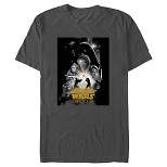 Men's Star Wars: Revenge of the Sith Black and White Episode Three Poster T-Shirt
