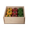 Transpac Resin 4 in. Multicolor Spring Bell Pepper Figs In Display Set of 9 - 3 of 4