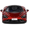 2020 McLaren 765 LT Volcano Red Metallic with Black Top 1/43 Diecast Model Car by Solido - 4 of 4