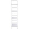 vidaXL 4-Layer Book Shelf White 23.6 in.x10.9 in.x49 in. Engineered Wood - 4 of 4