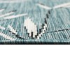 Liora Manne Carmel  Indoor/Outdoor Rug  Aqua.. - 3 of 4