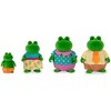 Li'l Woodzeez Miniature Animal Figurine Set - Croakalily Frog Family - image 3 of 4