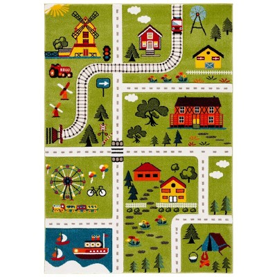 Carousel Kids CRK197 Loomed Indoor Rug - Safavieh