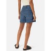 Imily Bela Womens High Waisted Denim Shorts Wide Leg Casual Summer Jean Shorts with Pockets - 3 of 4