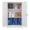 CAVINAS Office Cabinet with Locking Doors,Filing Cabinet with Adjustable Shelf,Folding Storage File Cabinet for Home Office - 2 of 4