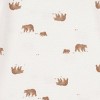 Carter's Just One You® Baby Boys' 3pc French Terry Bear Sweatshirt and Pants Set - Brown - 4 of 4