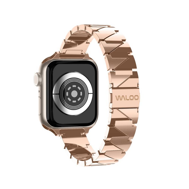Waloo Two Tone Stainless Steel Band For Apple Watch, 2 of 3