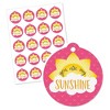 Big Dot of Happiness You Are My Sunshine - Baby Shower or Birthday Party Favor Gift Tags (Set of 20) - 2 of 4