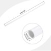 Unique Bargains High Impact Water Plumb Cable Sleeve PVC Rigid Round Pipes 20" Length - 2 of 4