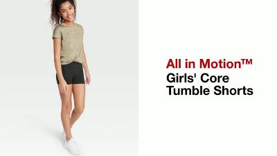 Girls' High-rise Shorts - All In Motion™ Lemon Yellow L : Target