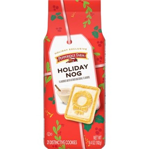 Pepperidge Farm Holiday Chessmen Egg Nog Butter Cookies - 7.25oz - 1 of 4