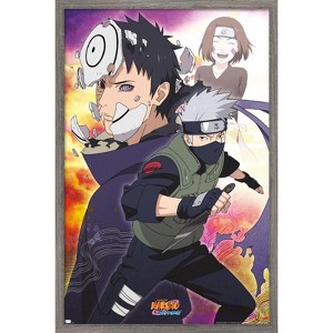 Trends International Naruto Shippuden - Kakashi Framed Wall Poster Prints - 1 of 4