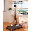 Superun 1.2 Horsepower 80cm Under Desk Treadmill Mini Treadmill, Walking Pad Under Desk Support APP - 4 of 4