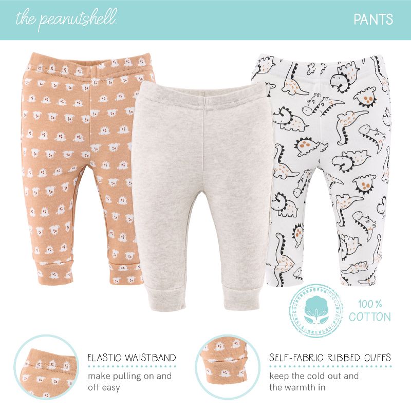The Peanutshell Tiny Dino 16-Piece Layette Gift Set, 6 of 8