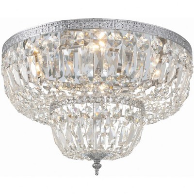 Crystorama Lighting Ceiling Mount 4 - Light Flush Mount in  Polished Chrome