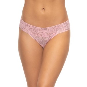 Felina Signature Stretchy Lace Low Rise Thong | Panty - 1 of 2