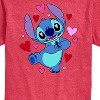 Men's - Lilo and Stitch - Heart Eyes Short Sleeve Graphic T-Shirt - 2 of 4