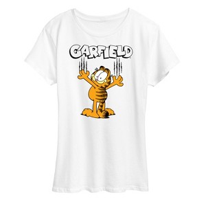 Women's - Garfield - Cat Scratches Short Sleeve Graphic T-Shirt - 1 of 4