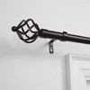 Exclusive Home 84"-160" Torch Indoor/Outdoor Curtain Rod - 2 of 2