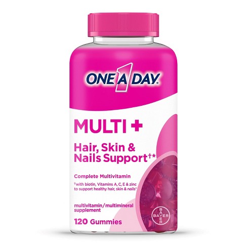 One A Day Multivitamin + Beauty Gummies - 120ct - image 1 of 4
