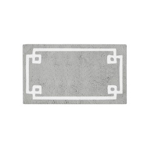 Geometric Cotton Tufted Bath Rug - 1 of 4
