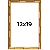 PosterPalooza | 12x19 Bamboo Picture Frame, UV Acrylic, 4 Finishes - Brown, Black, Gold, and Natural - 2 of 4