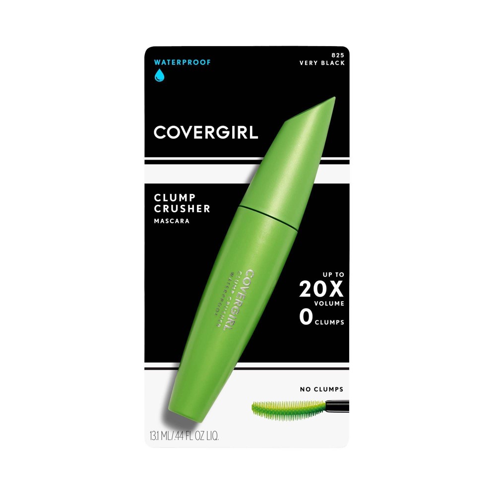 Photos - Other Cosmetics CoverGirl Clump Crusher Extension Mascara - 825 Very Black - 0.44 fl oz 
