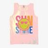 Simply Sage Market S.W.Smiley Sunshine Neon Garment Dyed Tank - 3 of 3