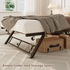 Folding Double Murphy Bed, Daybed with Locking Wheels and Foldable Metal Platform - 4 of 4