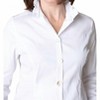 Women's Perfect Travel Sculpted Collar Shirt - habitat - 3 of 4