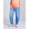 Women's Under the Belly Barrel Leg Maternity Jeans | Motherhood Maternity - 4 of 4