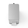 Chery Life 2.6 Gallon / 10 Liter Slim Stainless Steel Step-On Trash Can for Kitchen, Bathroom & Office - 4 of 4