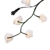 Kurt Adler 6-Foot Green Garland with 48 Warm White Rose Lights - 4 of 4