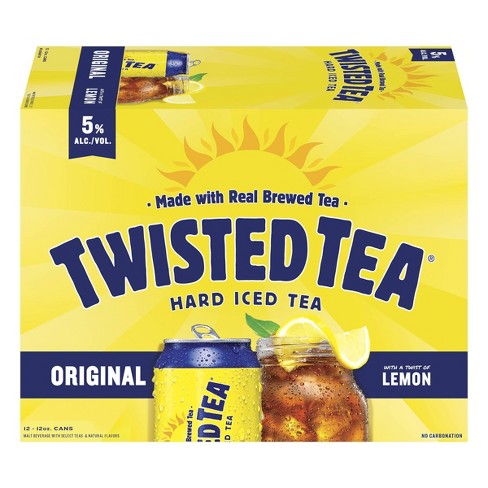 Twisted Tea Original Hard Iced Tea 6pk 12 Fl Oz Bottles Target