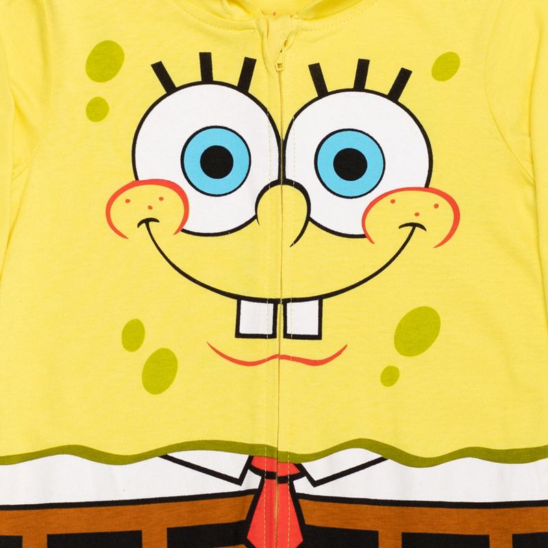 SpongeBob SquarePants Patrick Zip Up Cosplay Costume Coverall Toddler to Big Kid, 5 of 8