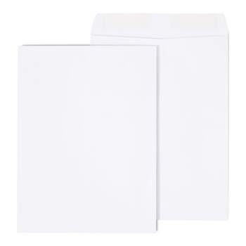 9 x 12 Catalog Envelopes - 28lb BROWN with First Class Border - 500 PK