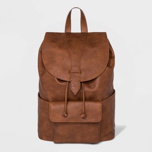 Flap Backpack - Universal Thread Brown, Women