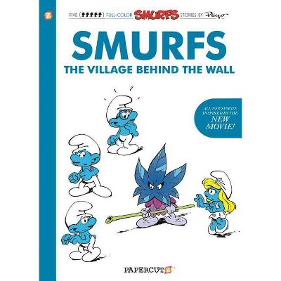 The Smurfs: The Village Behind the Wall - (Smurfs Graphic Novels, 1) by  Peyo (Paperback)